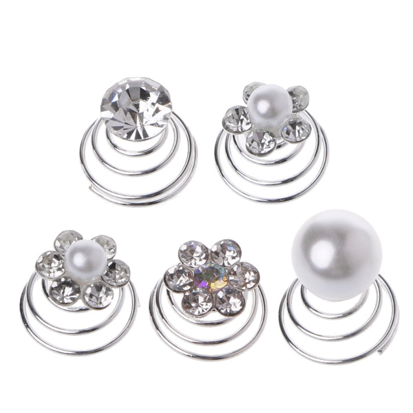 Swirl spiral twist hairpin