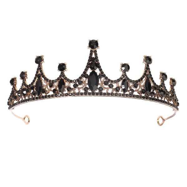 Black brick style tiara