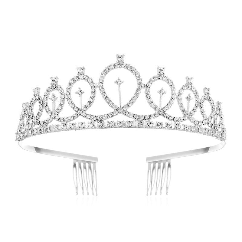 White dots style Tiara