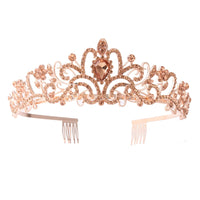All gold bow style Tiara