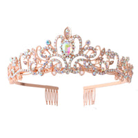 Bronze rainbow bow style Tiara